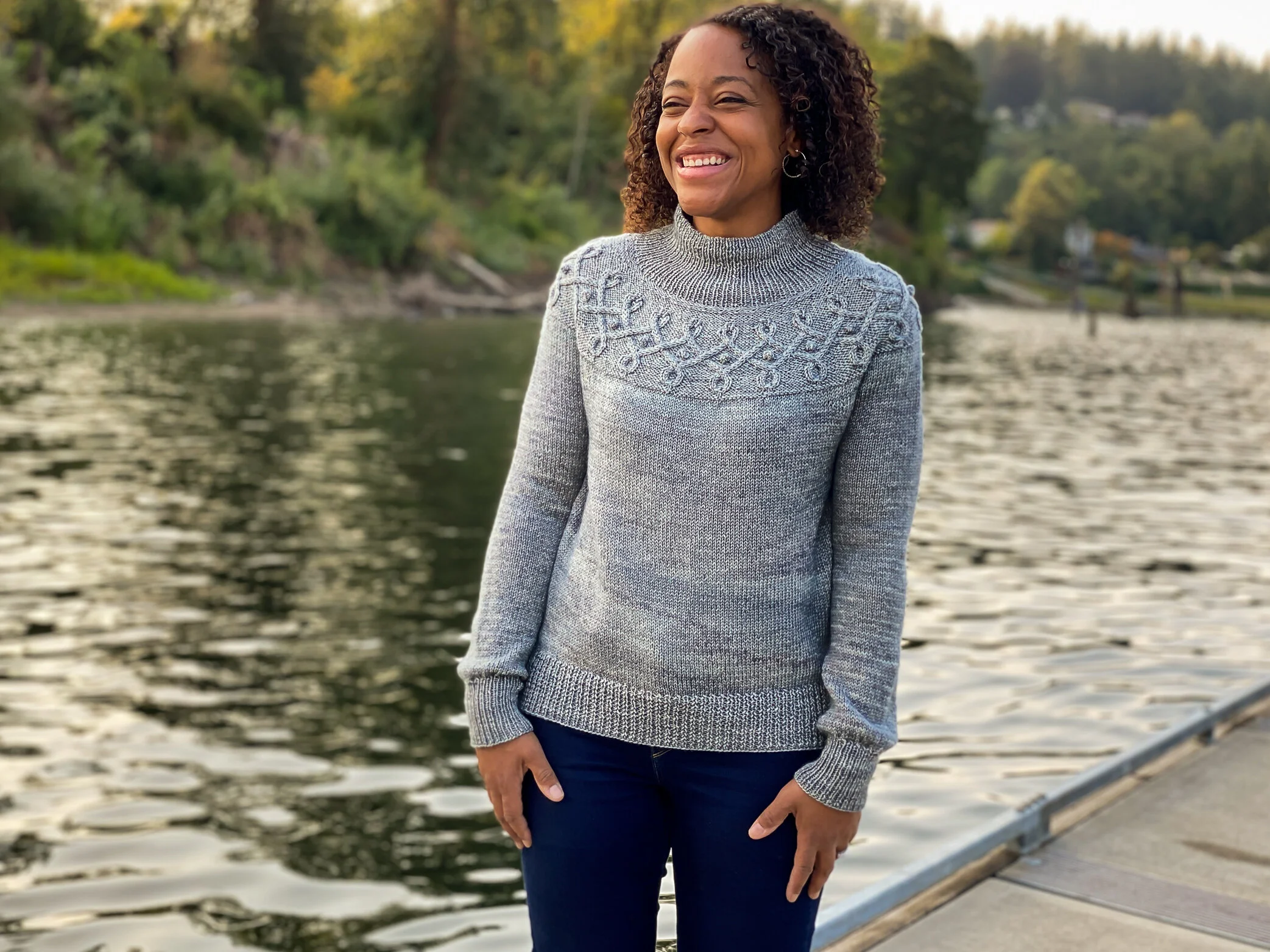 bobble-loop-sweater-knitting-pattern-pullover — Knit for the